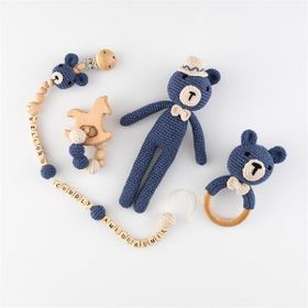 WellGro Cuddly Amigurumis Lacivert Oyuncak
