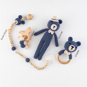 WellGro Cuddly Amigurumis Lacivert Oyuncak