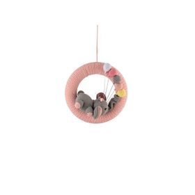 WellGro Cuddly Amigurumis Sevimli Fil Kapı Süsü