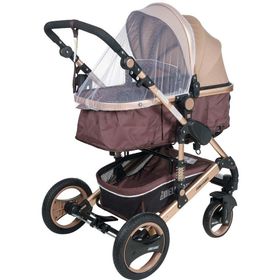 Wellgro Golden Horn Q3 Çift Yönlü 25 Kg Kapasiteli Travel Sistem Bebek Arabası Gold