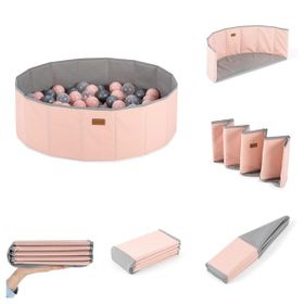 Wellgro Katlanır 150 Toplu Pembe Aktivite ve Top Havuzu