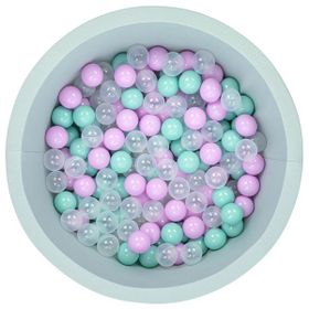 WellGro Mint / Lila / Şeffaf Top Havuzu