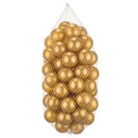 WellGro Pembe Beyaz Şeffaf Gold Top Bubble Pops Pembe Top Havuzu