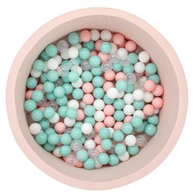WellGro Pembe / Beyaz / Şeffaf / Mint Jumbo Top Havuzu