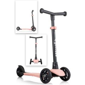 WellGro Turbo 3 Tekerli Yükseklik Ayarlı Pembe Scooter
