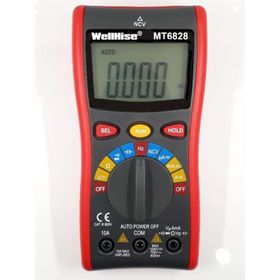 Wellhise MT6828 Otomatik Dijital Multimetre Ölçüm Aleti