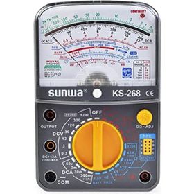 Wellhise Sunwa KS268 Analog Multimetre Avometre Ölçü Aleti