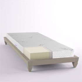 WellMatt Lateks 100 90x200 cm Doğal Yatak