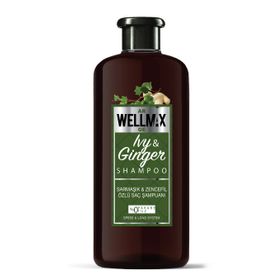 Wellmax Ivy Ginger 500 ml Yeni Formül Sarmaşık Zencefil Özlü Şampuan