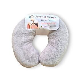 Wellmop Seyahat Gri Boyun Yastığı