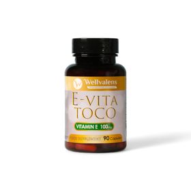 Wellvalens E-Vita Toco Vitamin E 100 mg 30 Kapsül
