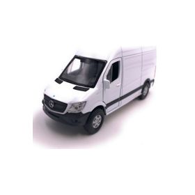 Welly 1:36 Mercedes Benz Sprinter Panel Van Çek Bırak Metal Oyuncak Araba