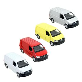 Welly 1:38 Volkswagen Transporter T6 Van Çek Bırak Minibüs