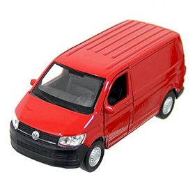 Welly 1:38 Volkswagen Transporter T6 Van Çek Bırak Minibüs