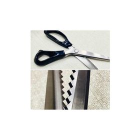 Welly 378018868 23.5 cm Zig Zag Kesim Terzi Sürfile Makası