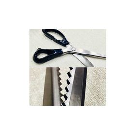 Welly 378018868 23.5 cm Zig Zag Kesim Terzi Sürfile Makası
