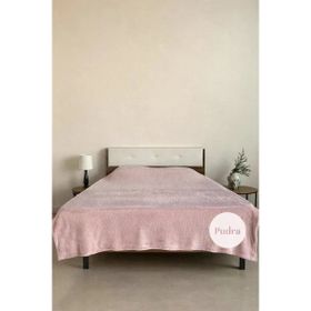 Welsoft 200x220 cm Çift Kişilik Pudra Battaniye