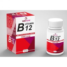 Wenow Methylcobalamin B12 Vitamin 1000 mcg 90 Tablet
