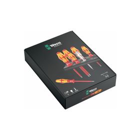 Wera 05006147001 Kırmızı Sarı 7 Parça 160 i Askılı Tornavida Seti