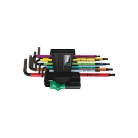 Wera 05024335001 967/9 Torx Bo Renkli 1 lt Anahtar Seti