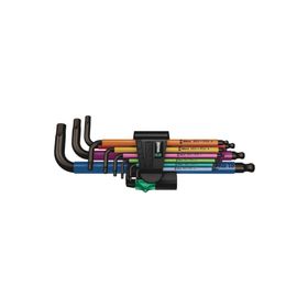 Wera 05073593001 950/9 Hex-Plus Metrik Black Laser 9 parça Çok Renkli 1 SB L Anahtar Seti