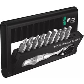 Wera 05073645001 Bit Check BC / BR 9 ve Cırcır Kolu 10 Parça Tornavida Matkap Ucu