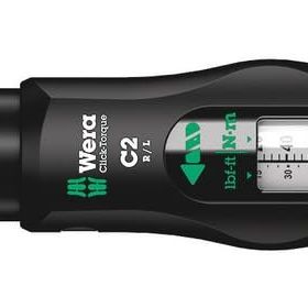 Wera 05075625001 20-100 nm 1/2 İnç C3 Push Ayarlanabilir Tork Anahtarı