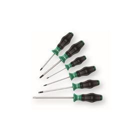 Wera 1334/6 Kraftform Tornavida Takımı