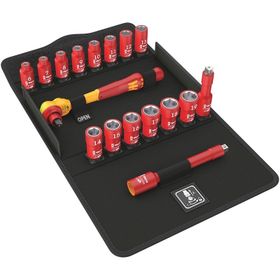 Wera 8100 SB 3/8" VDE 1 Zyklop Cırcır İzoleli Lokma Set