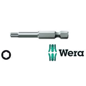 Wera 840/4 Z Hex-Plus Alyan 9/64"x50mm Bits
