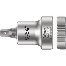 Wera 8740 B HF Hex-Plus 3/8" 9/64" x 35 mm Lokma