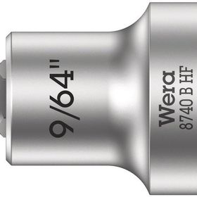 Wera 8740 B HF Hex-Plus 3/8" 9/64" x 35 mm Lokma