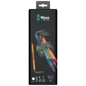 Wera 9 Parça SW1.5-10 Renkli Alyan Seti