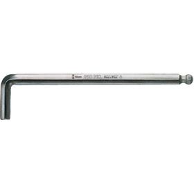 Wera 950 3,0 mm PKL Hex-Plus Krom Topbaş Alyan