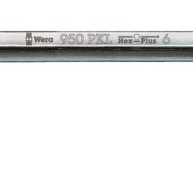 Wera 950 3,0 mm PKL Hex-Plus Krom Topbaş Alyan