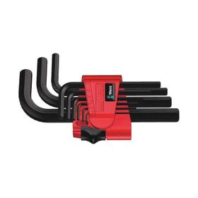 Wera 950-9 Hex-Plus 9 Kısa Alyan Set