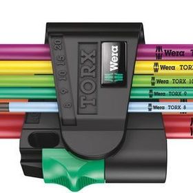 Wera 967/9 1 TORX XL Topbaşlı Renkli Alyan Set