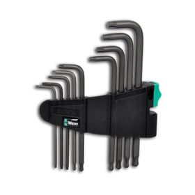 Wera Torx TX8-TX40 967 PKL9 Allen Takımı