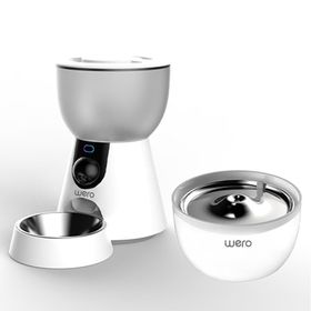 Wero FW2-C 2in1 Wi-Fi Kameralı Otomatik Kedi ve Köpek Mama ve Su Kabı Seti
