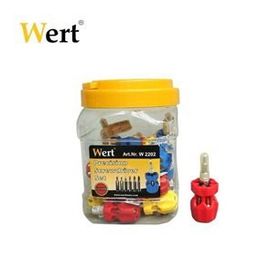 Wert 2202 30 Adet Bits Uçlu Topaç Tornavida Seti