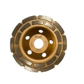 WERT 2740-100 Çift Sıra 100 mm Elmas Taşlama Diski