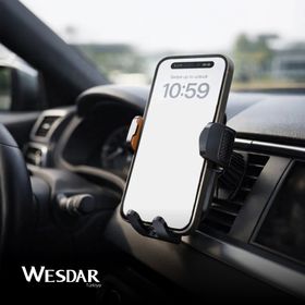 Wesdar K-503C Siyah Manyetik Araç İçi Telefon Tutucu