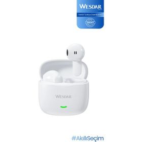 Wesdar TWS601 Beyaz Bluetooth Kulaklık