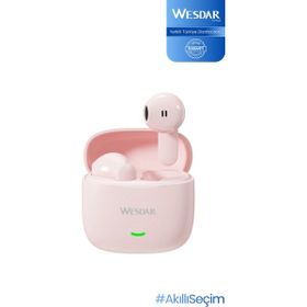 Wesdar TWS601 Pembe Bluetooth Kulaklık