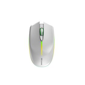 Wesdar X536 Beyaz Şarjlı Sessiz Optik Kablosuz Oyuncu Mouse