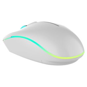 Wesdar X536 Beyaz Şarjlı Sessiz Optik Kablosuz Oyuncu Mouse