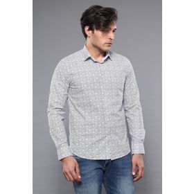Wessi Desenli Slim Fit Gömlek