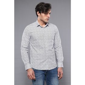 Wessi Desenli Slim Fit Gömlek