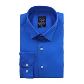 Wessi G-131-404 G-131-404 Mavi Slimfit Erkek Gömlek