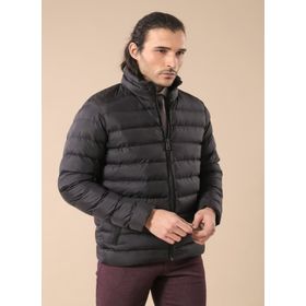 Wessi K-2350-10 Siyah Şişme Kısa Erkek Mont